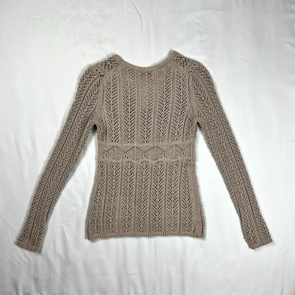 Vintage V Neck Knit Sweater - Picture 5 of 7
